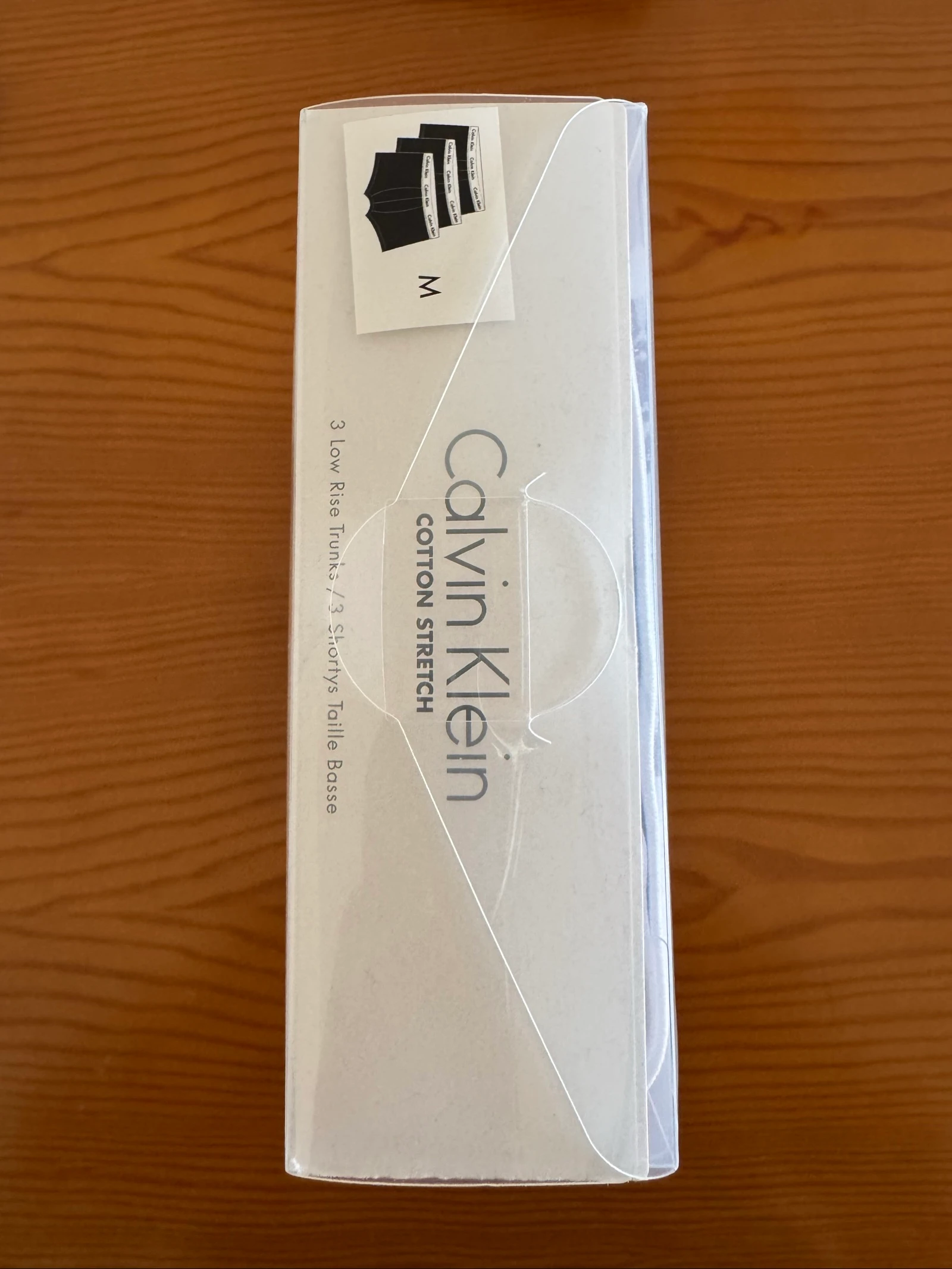 Pacote Calvin Klein 3 Low Rise Trunks tamanho M pretos novos – photo 3